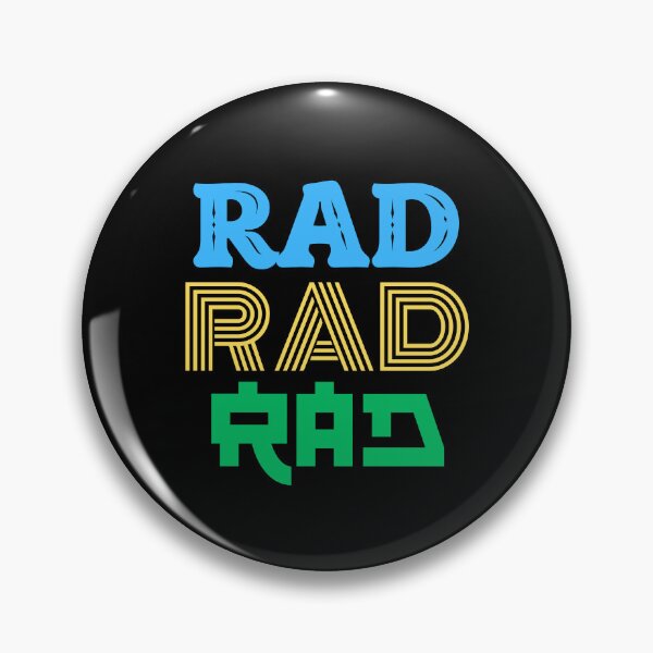 Item preview, Rad Radical Slang Funny 80s Talk  designed and sold by SZPdezigns.
