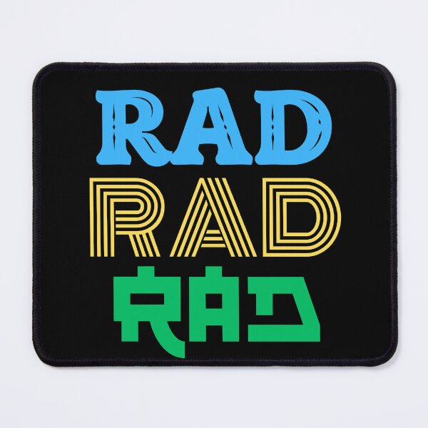 Item preview, Rad Radical Slang Funny 80s Talk designed and sold by SZPdezigns.