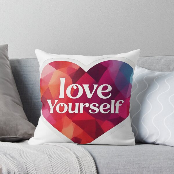 Artikelvorschau, Love Yourself Sticker, Selbstliebe Vinyl Aufkleber, Motivierender Herz Sticker, Positive Affirmation Sticker entworfen und verkauft von InsightA.