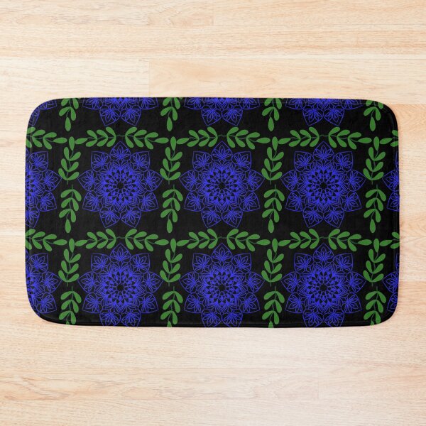 Item preview, The flower drawing has a black background. designed and sold by lotus2lin.