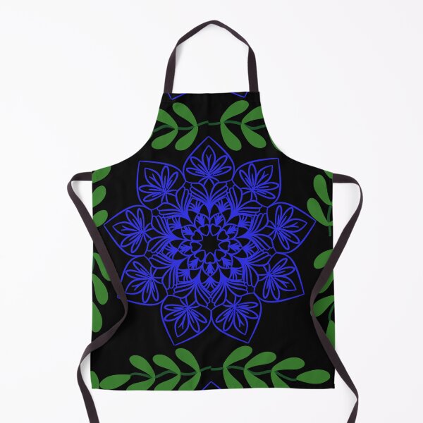Item preview, The flower drawing has a black background. designed and sold by lotus2lin.
