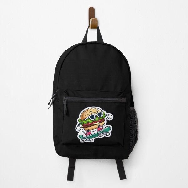Item preview, Rollerskating Hamburger designed and sold by PinUpPizzazz.