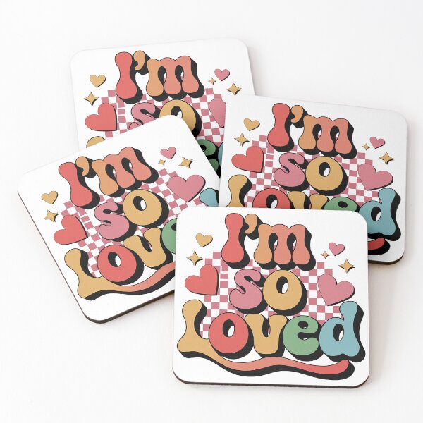 Item preview, I am so loved - daily affirmations positivity quotes- mental health matters  designed and sold by cocomelon168.