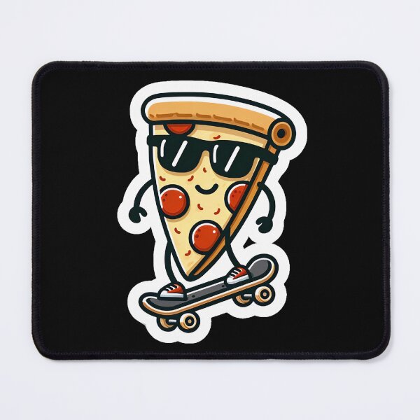 Item preview, Rollerskating Pizza Slice designed and sold by PinUpPizzazz.