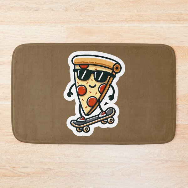 Item preview, Rollerskating Pizza Slice designed and sold by PinUpPizzazz.