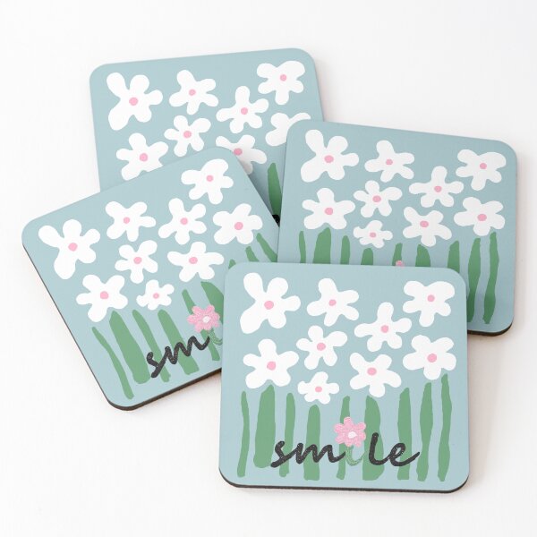 Item preview, lettering smile, daisy,flower designed and sold by zzzozzo.