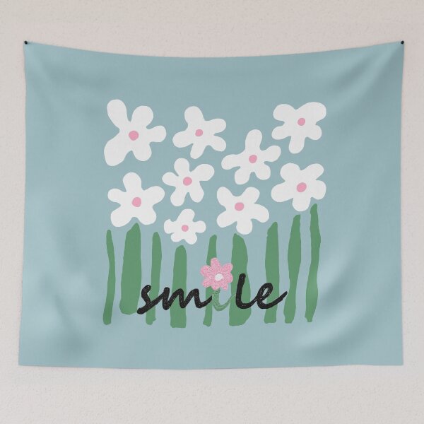 Item preview, lettering smile, daisy,flower designed and sold by zzzozzo.