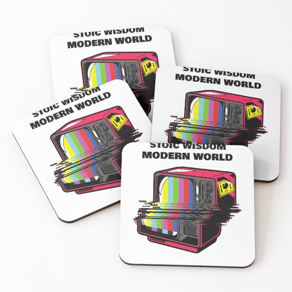 Item preview, Stoic Wisdom, Modern World Stoicism Charisma Self Improvement Psychology T-Shirt designed and sold by All About Merch.