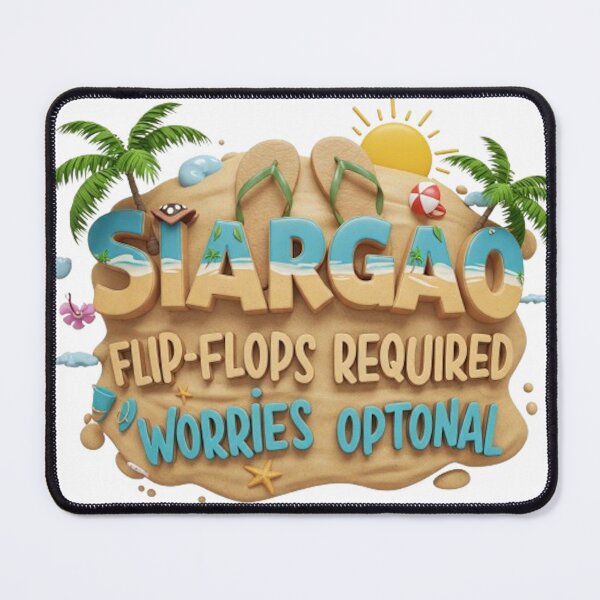 Item preview, Siargao: Flip-flops required, worries optional designed and sold by likbatonboot.