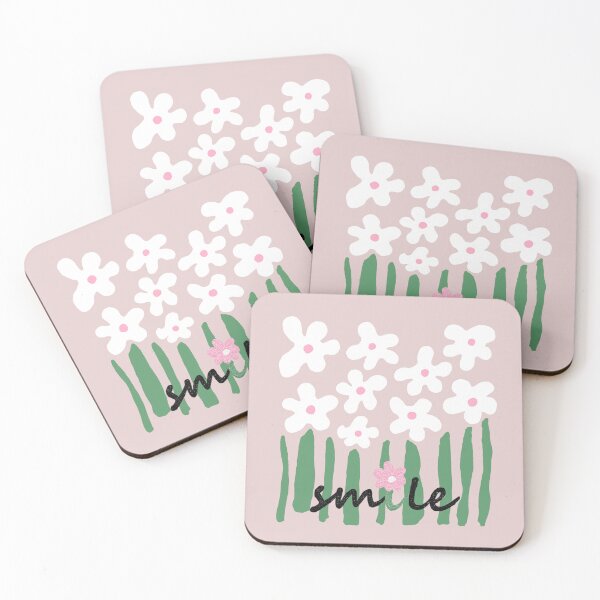 Item preview, lettering smile, daisy,flower designed and sold by zzzozzo.