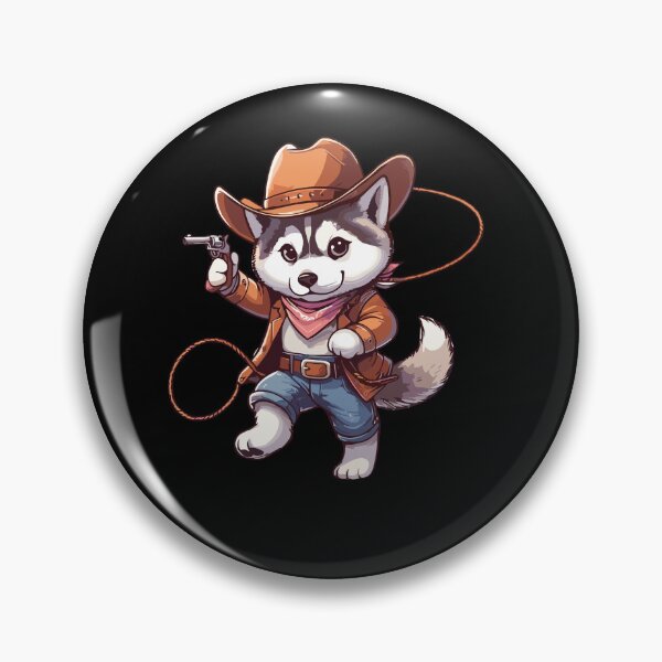 Item preview, Western Rodeo Cowboy Outfit Hat Huskey Texas Animals designed and sold by Artistoos.