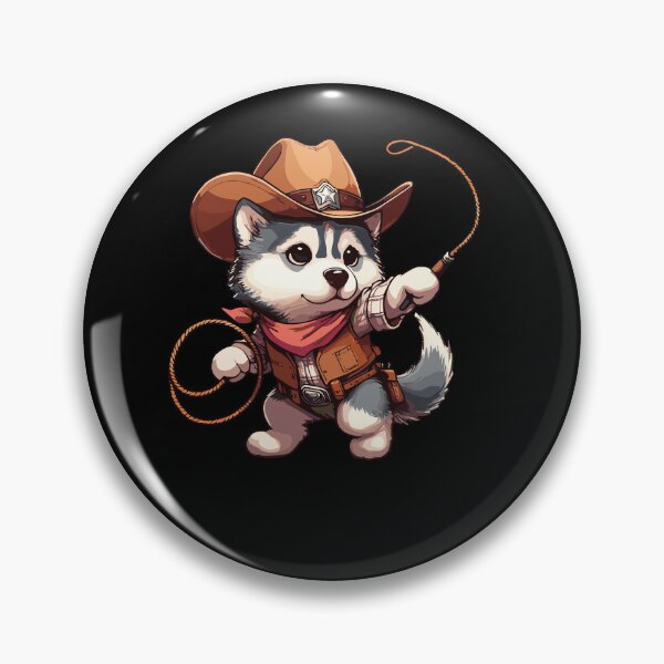 Item preview, Western Rodeo Cowboy Outfit Hat Huskey Texas Animals designed and sold by Artistoos.