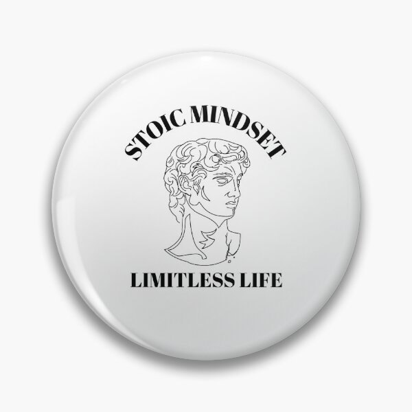 Item preview, Stoic Mindset, Limitless Life Stoicism Charisma Self Improvement Psychology T-Shirt designed and sold by All About Merch.
