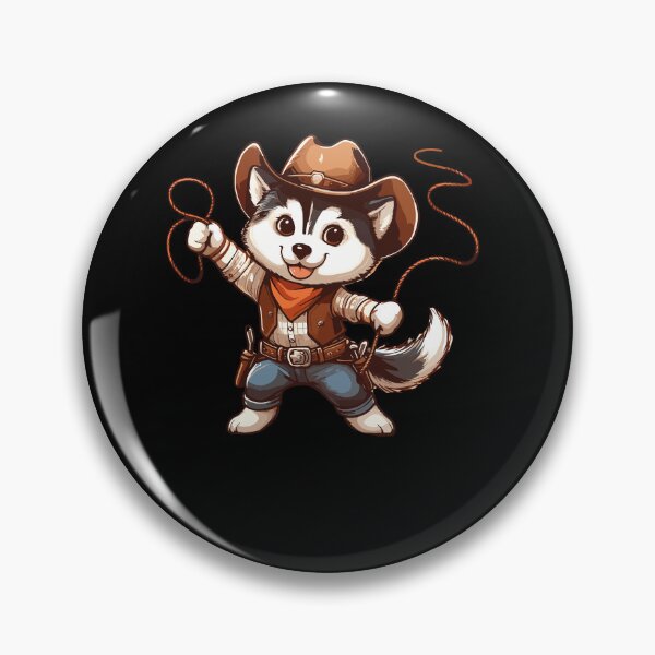 Item preview, Western Rodeo Cowboy Outfit Hat Huskey Texas Animals designed and sold by Artistoos.