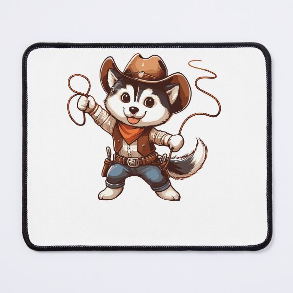 Item preview, Western Rodeo Cowboy Outfit Hat Huskey Texas Animals designed and sold by Artistoos.