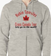Let's go to the mall Zipped Hoodie