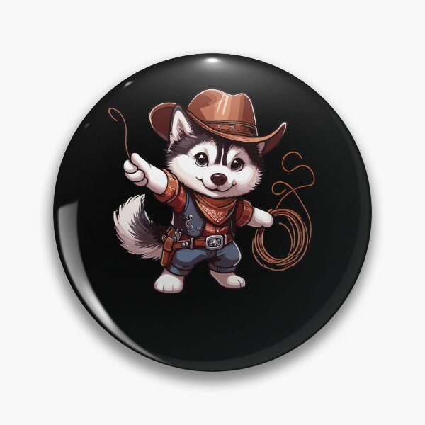 Item preview, Western Rodeo Cowboy Outfit Hat Huskey Texas Animals designed and sold by Artistoos.
