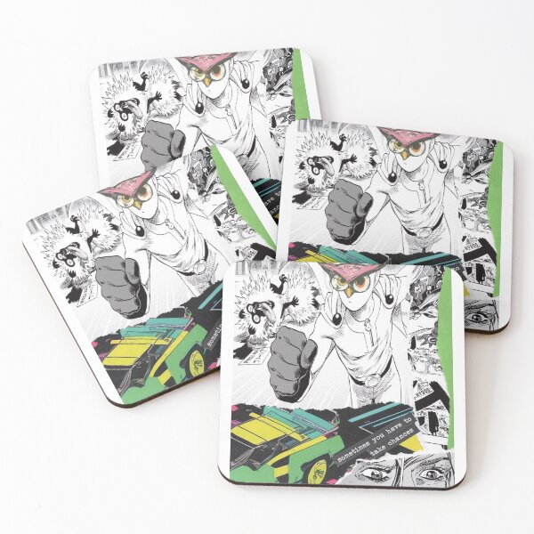 Item preview, Take chances ripped anime paper art designed and sold by Deb Puzzledrobots.