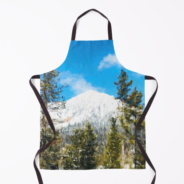 Item preview, Sister mountain, Oregon, at wintertime - painting designed and sold by Travelways.