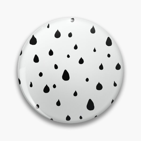 Aperçu de l'œuvre Goutte noire sur fond blanc créée et vendue par Odsy.