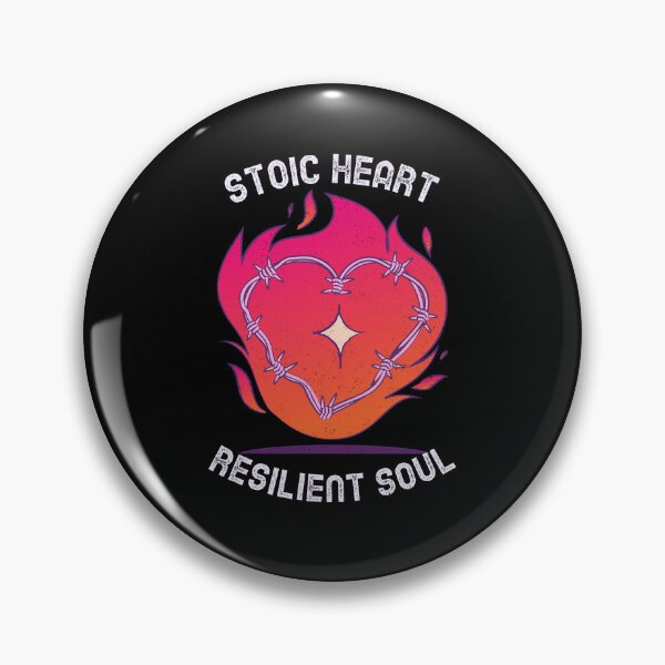 Item preview, Stoic Heart, Resilient Soul Stoicism Charisma Self Improvement Psychology T-Shirt designed and sold by All About Merch.