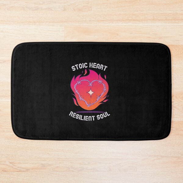 Item preview, Stoic Heart, Resilient Soul Stoicism Charisma Self Improvement Psychology T-Shirt designed and sold by All About Merch.