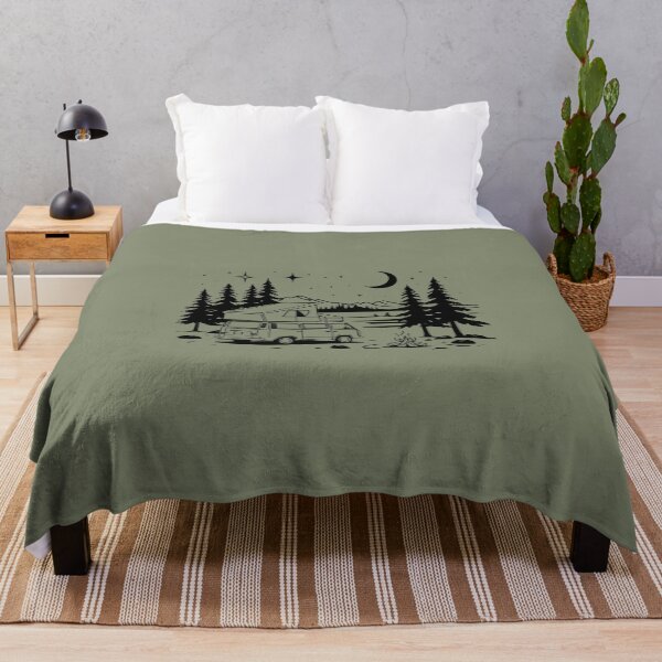 Item preview, Minimal Camping Line Art – Simple & Aesthetic Outdoor Designs designed and sold by bowyzz.