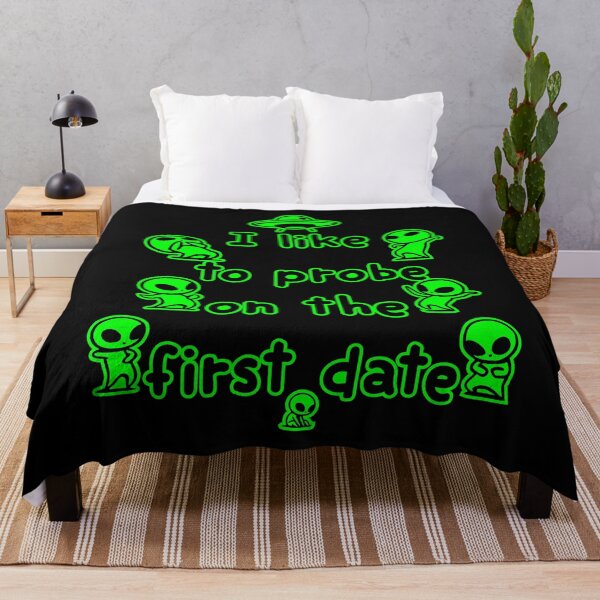 Item preview, Alien probing on the first date designed and sold by PifPafPuf.