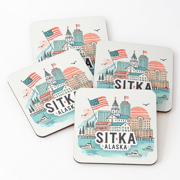 Item preview, Sitka Alaska designed and sold by HowToCanadian.