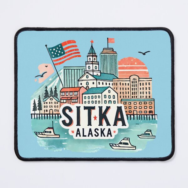 Item preview, Sitka Alaska designed and sold by HowToCanadian.