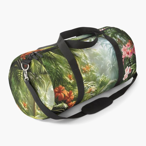 Item preview, Tropical Paradise: Lush Jungle with Vibrant Flowers designed and sold by Amr Siam.