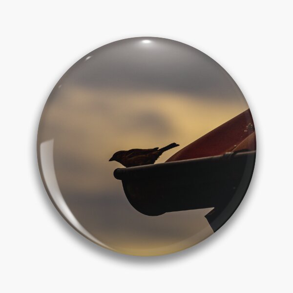 Item preview, Silhouette of Silence – A Bird in the Evening Light designed and sold by Sebamon29.