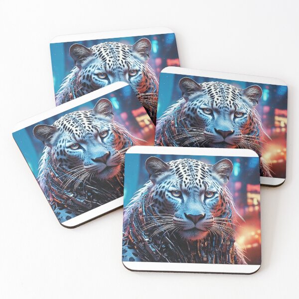 Item preview, Surrealism digital art style of leopard designed and sold by TYTOS-SHOP.