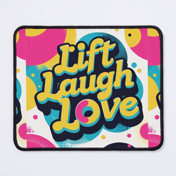 Item preview, Lift laugh love pop art designed and sold by Seanyah.