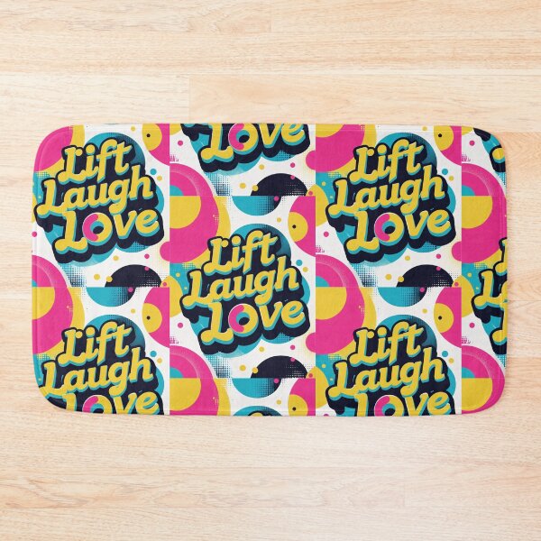 Item preview, Lift laugh love pop art designed and sold by Seanyah.