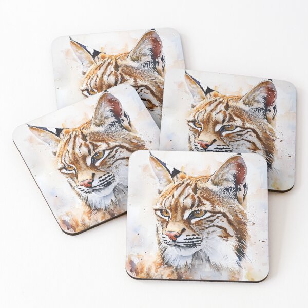 Item preview, Bobcat Portrait designed and sold by laurashawart.