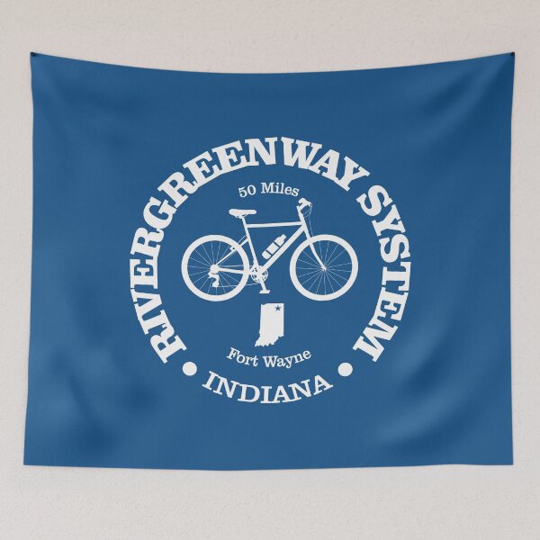 Item preview, The Rivergreenway (Cycling) designed and sold by curranmorgan.