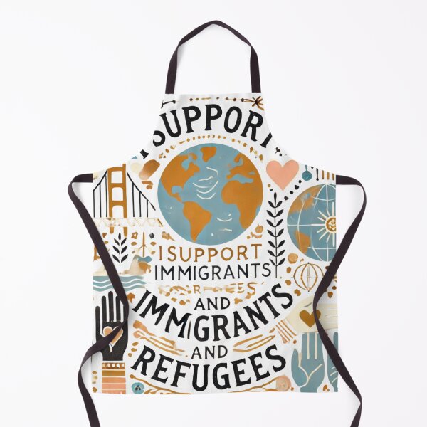 Item preview, I Support Immigrants and Refugees designed and sold by Adilessayeh.