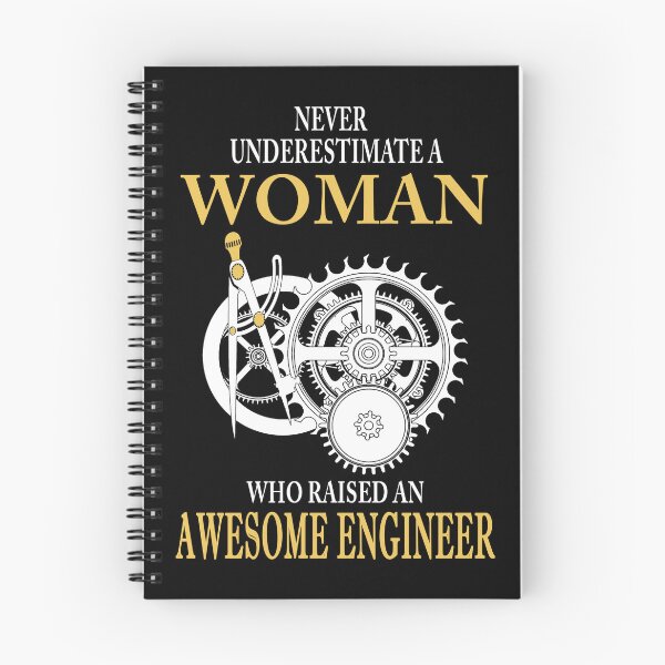 Item preview, Never Underestimate a woman who raised an Awesome Engineer designed and sold by StreetArtPro.