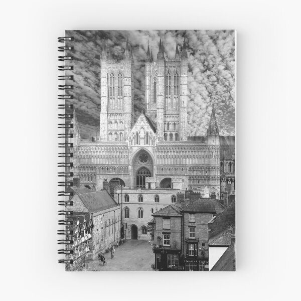 Artikelvorschau, Kathedrale von Lincoln, Schwarz/Weiß entworfen und verkauft von Alisonchambers2.