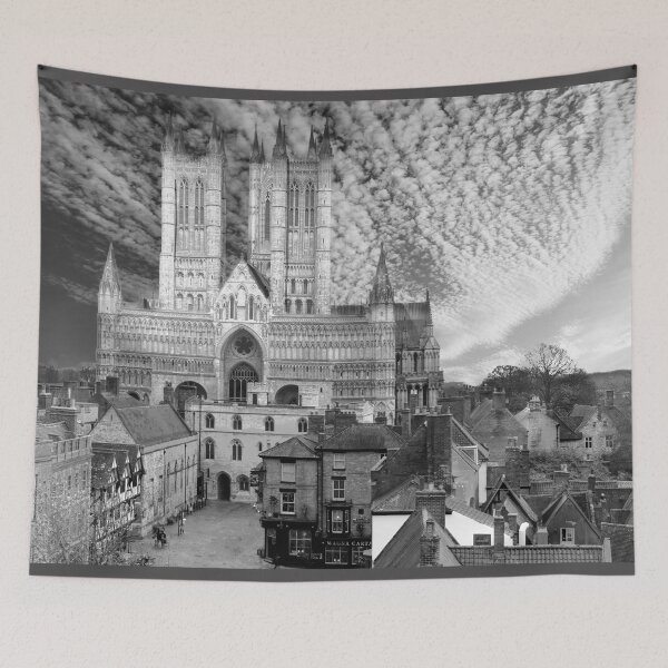 Item preview, Lincoln Cathedral Black White designed and sold by Alisonchambers2.
