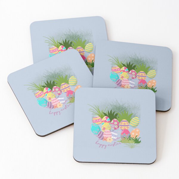 Item preview, A collection of beautifully decorated Easter eggs nestled among lush green grass.  designed and sold by Wantanadesign.