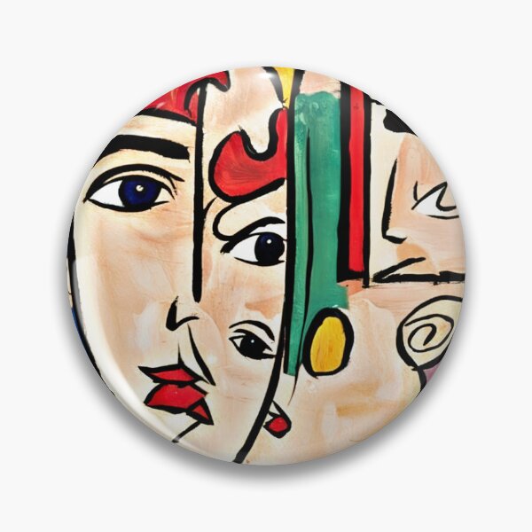 Item preview, Picasso Inspired Self Portrait designed and sold by Sizani.