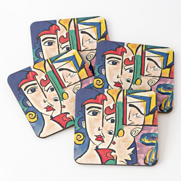 Item preview, Picasso Inspired Self Portrait designed and sold by Sizani.