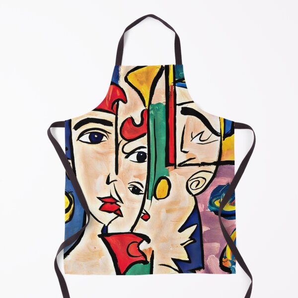 Artikelvorschau, Picasso-inspiriertes Selbstporträt entworfen und verkauft von Sizani.