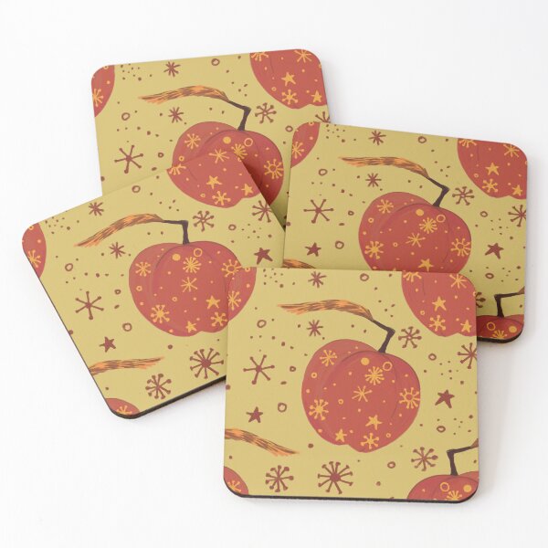 Item preview, Red Remarkable Cider Apple – Whimsical Winter Fruit Illustration Fantatic fox  designed and sold by Jemma Jamie Skidmore.
