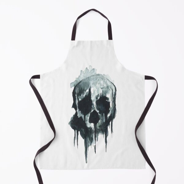 Item preview, Dark Watercolor Skull designed and sold by InkofNocturna.