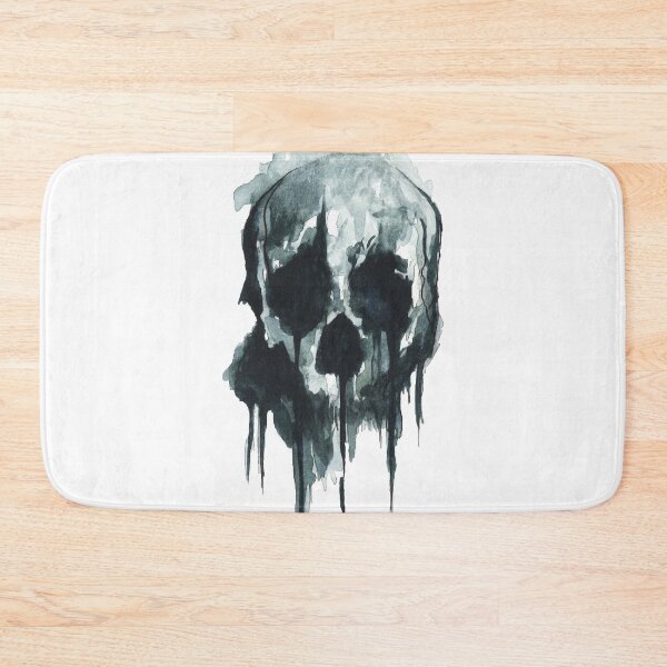 Item preview, Dark Watercolor Skull designed and sold by InkofNocturna.