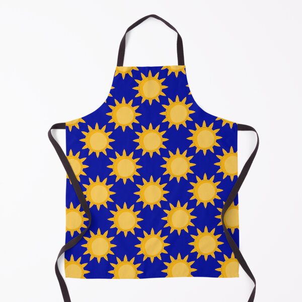 Item preview, Shining Sun Blue Background Pattern designed and sold by PatternTitan.