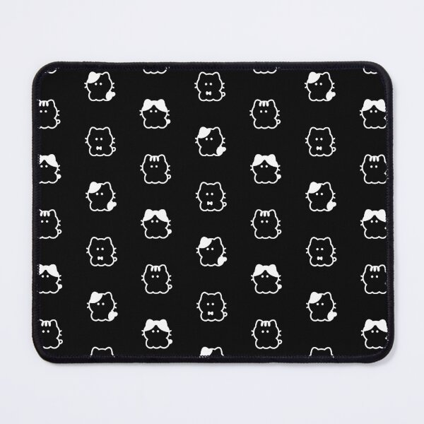 Item preview, Whisker Cats Pattern / White designed and sold by Yuru Pals.